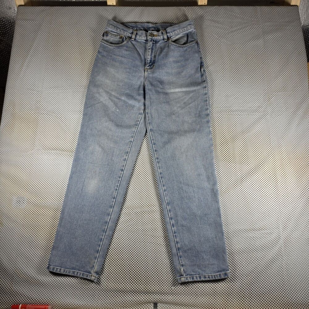 Lauren Jeans Co Ralph Lauren Jeans Womens 8P Petite 100% Cotton Light Wash...